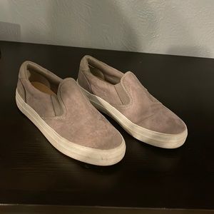 Gray shoes